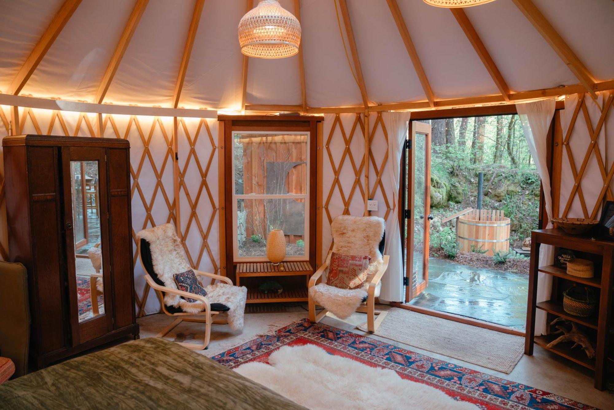 Magical Yurt In The Woods - 2 Miles From Town Ξενοδοχείο Nevada City Εξωτερικό φωτογραφία